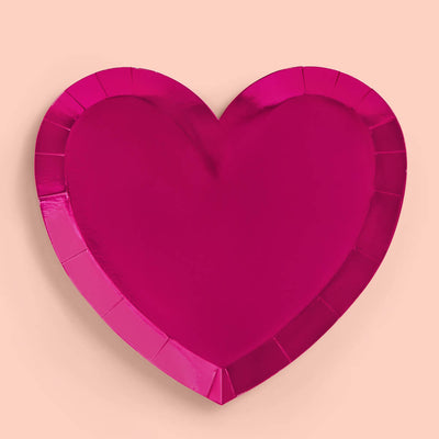 Lover Plates - 25 heart plates