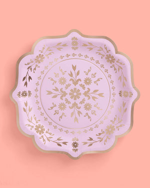 Tea Time Plates - 24 paper plates