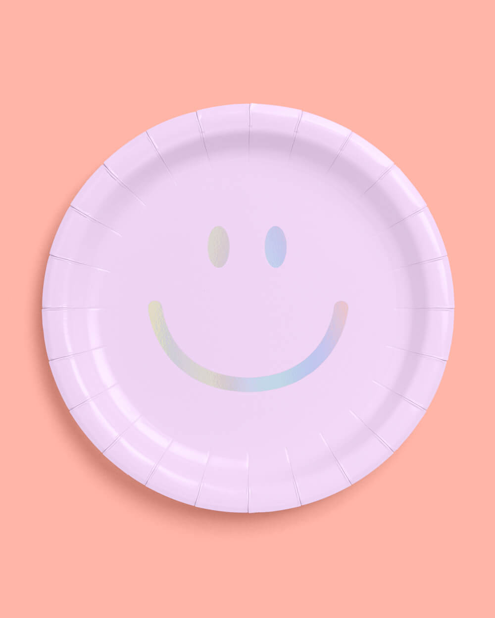 Smiley Plates - 24 paper plates