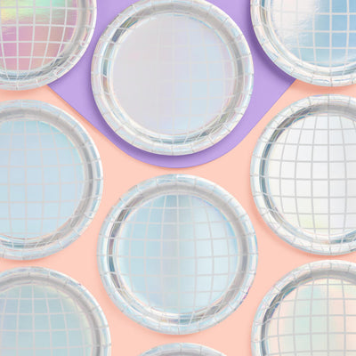 It's Disco, Baby! Plates - 25 paper plates