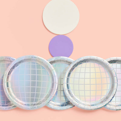 It's Disco, Baby! Plates - 25 paper plates