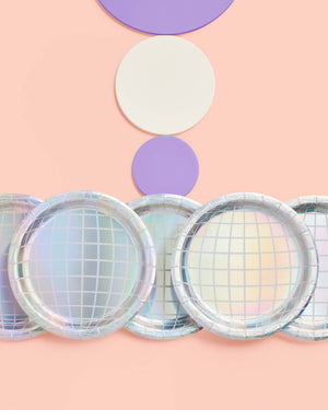 It's Disco, Baby! Plates - 25 paper plates