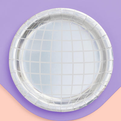 It's Disco, Baby! Plates - 25 paper plates