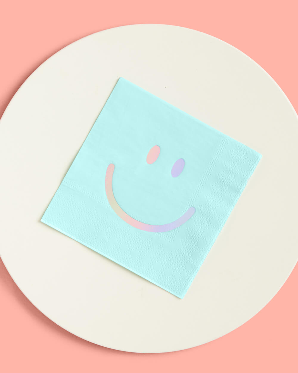 Smiley Napkin - 24 foil napkins