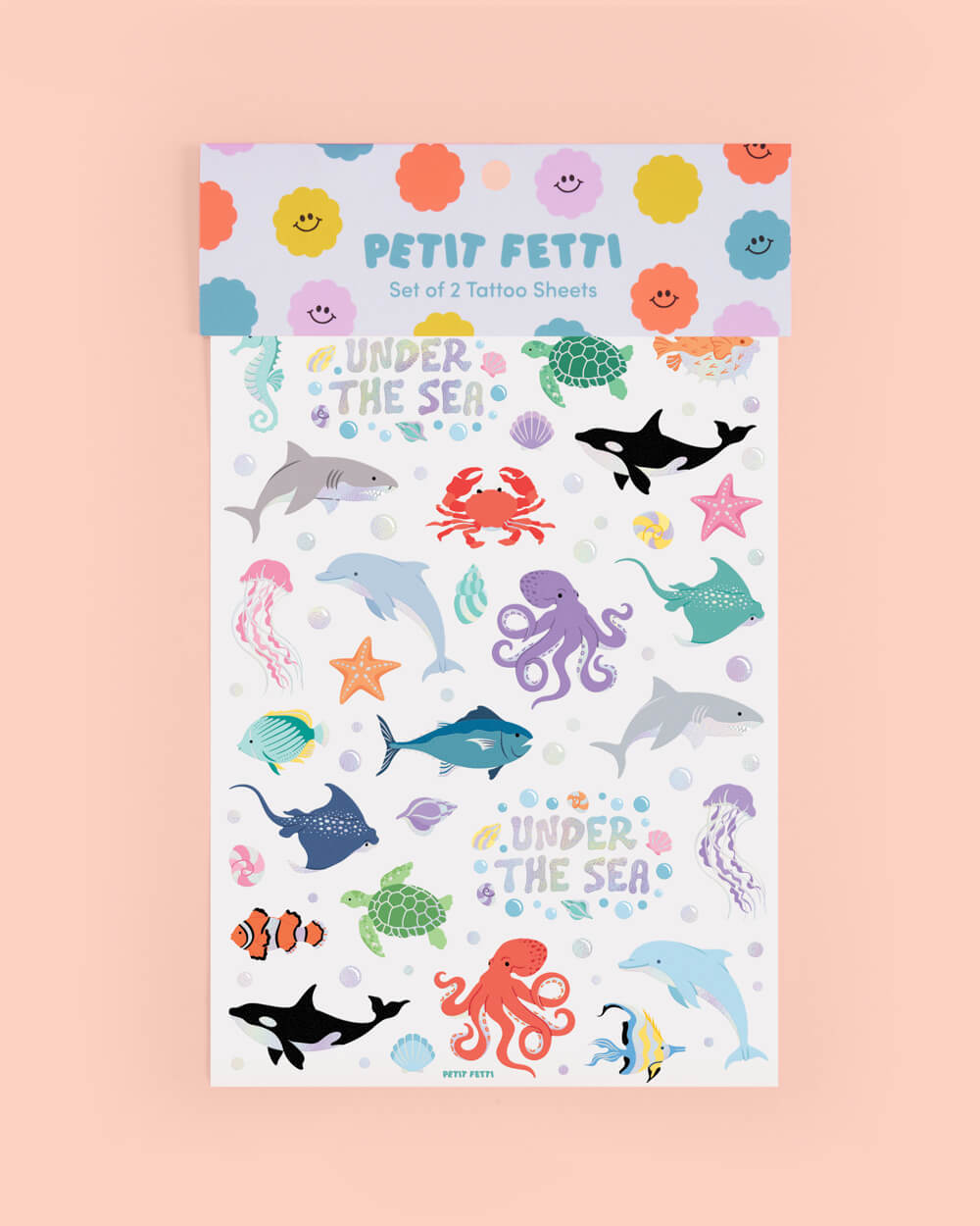 Under The Sea Tats - 64 temporary tattoos