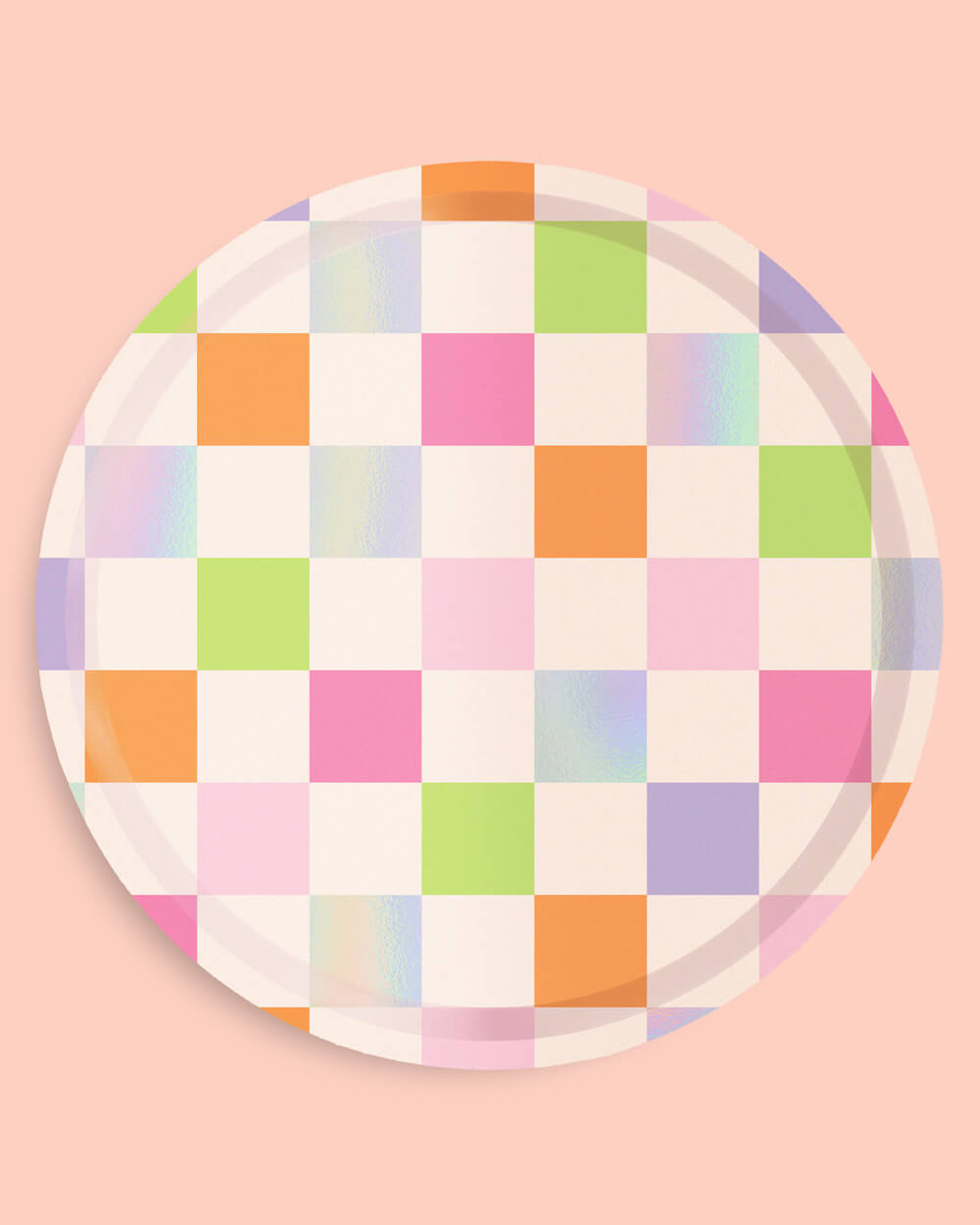 Groovy Girl Plates - 25 foil paper plates