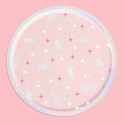 Princess Plates - 24 paper plates