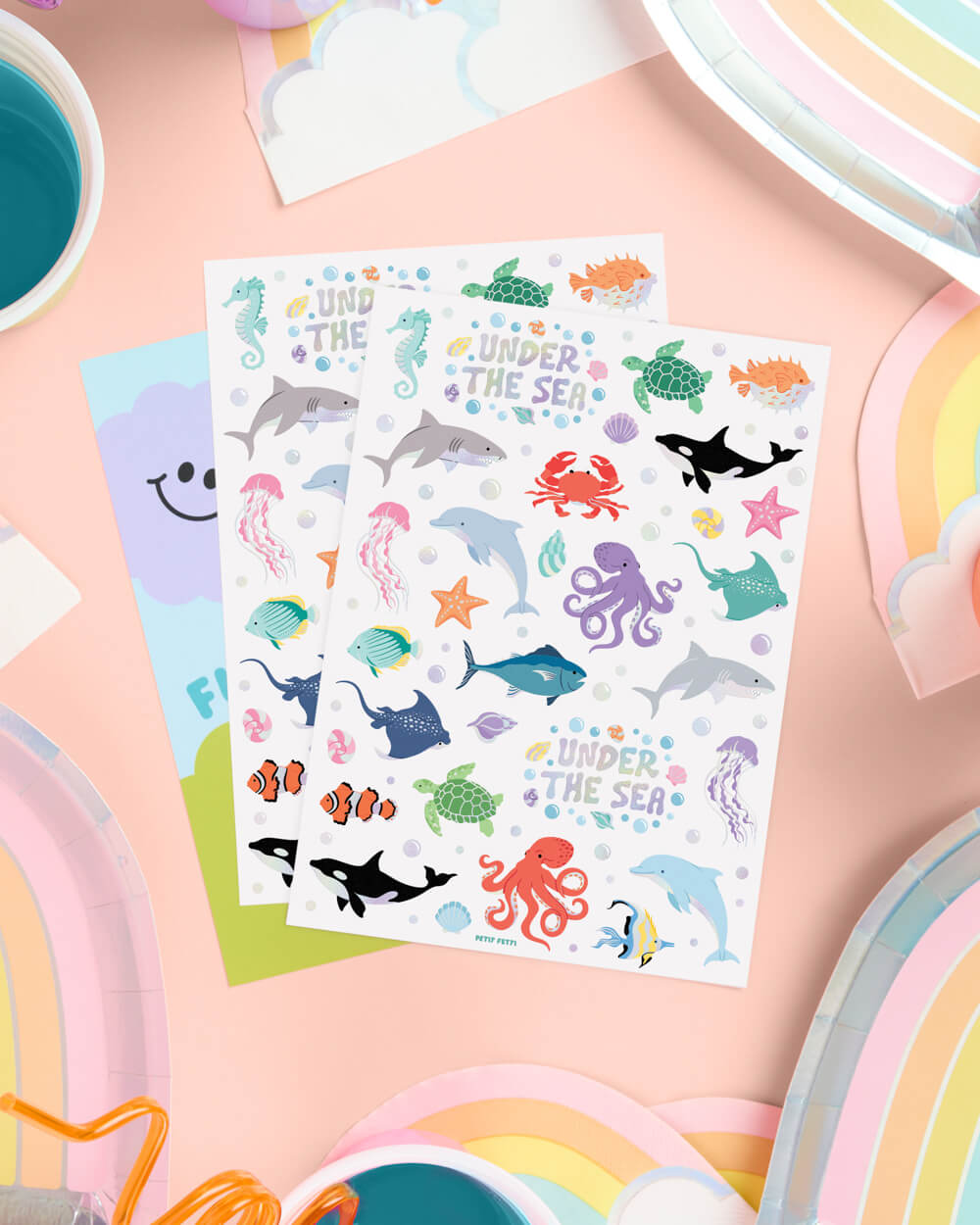 Under The Sea Tats - 64 temporary tattoos