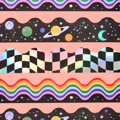 Space Classroom Border Set - 60 bulletin board trims