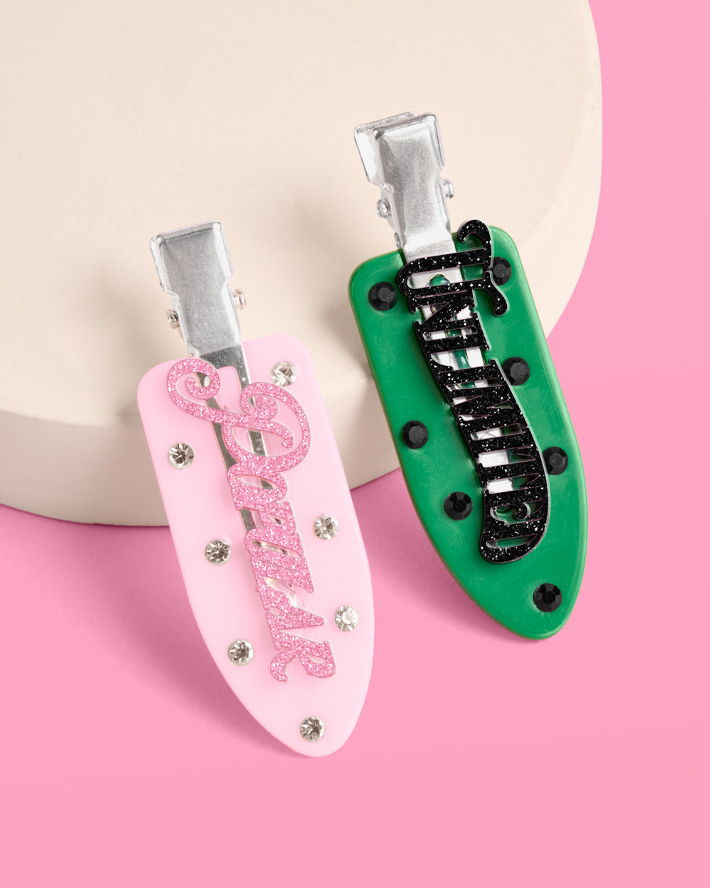 Popular + Unlimited Clips - 4 acrylic clips