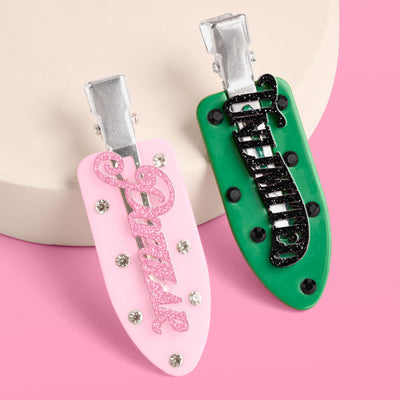 Popular + Unlimited Clips - 4 acrylic clips