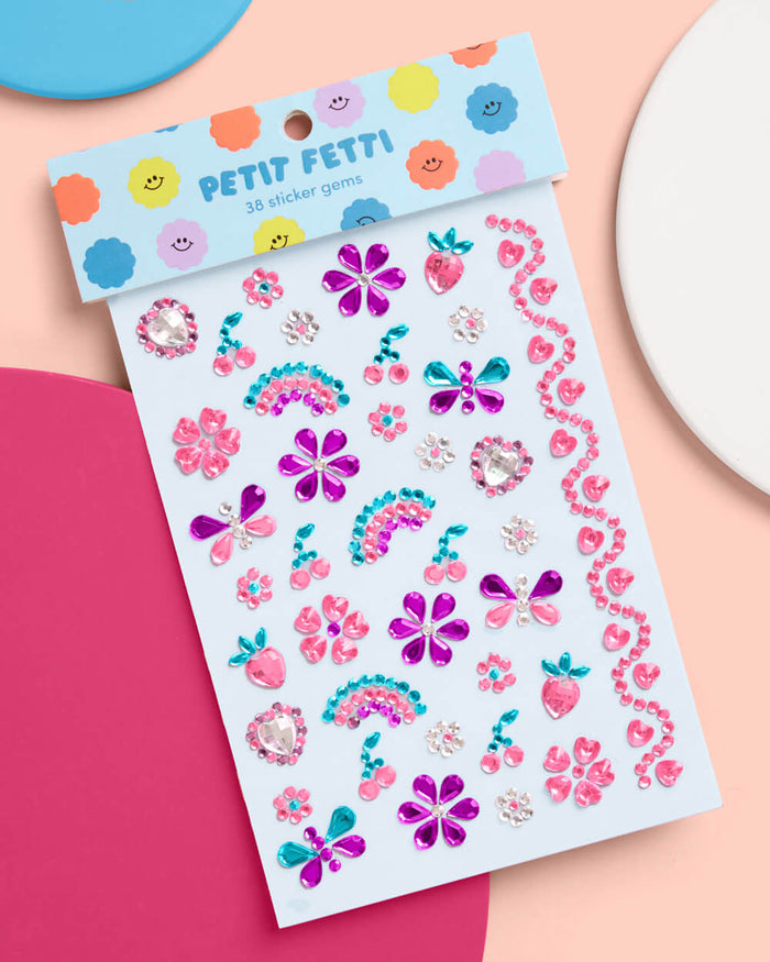 Dreamy Face Gem Set - 38 adhesive face gems