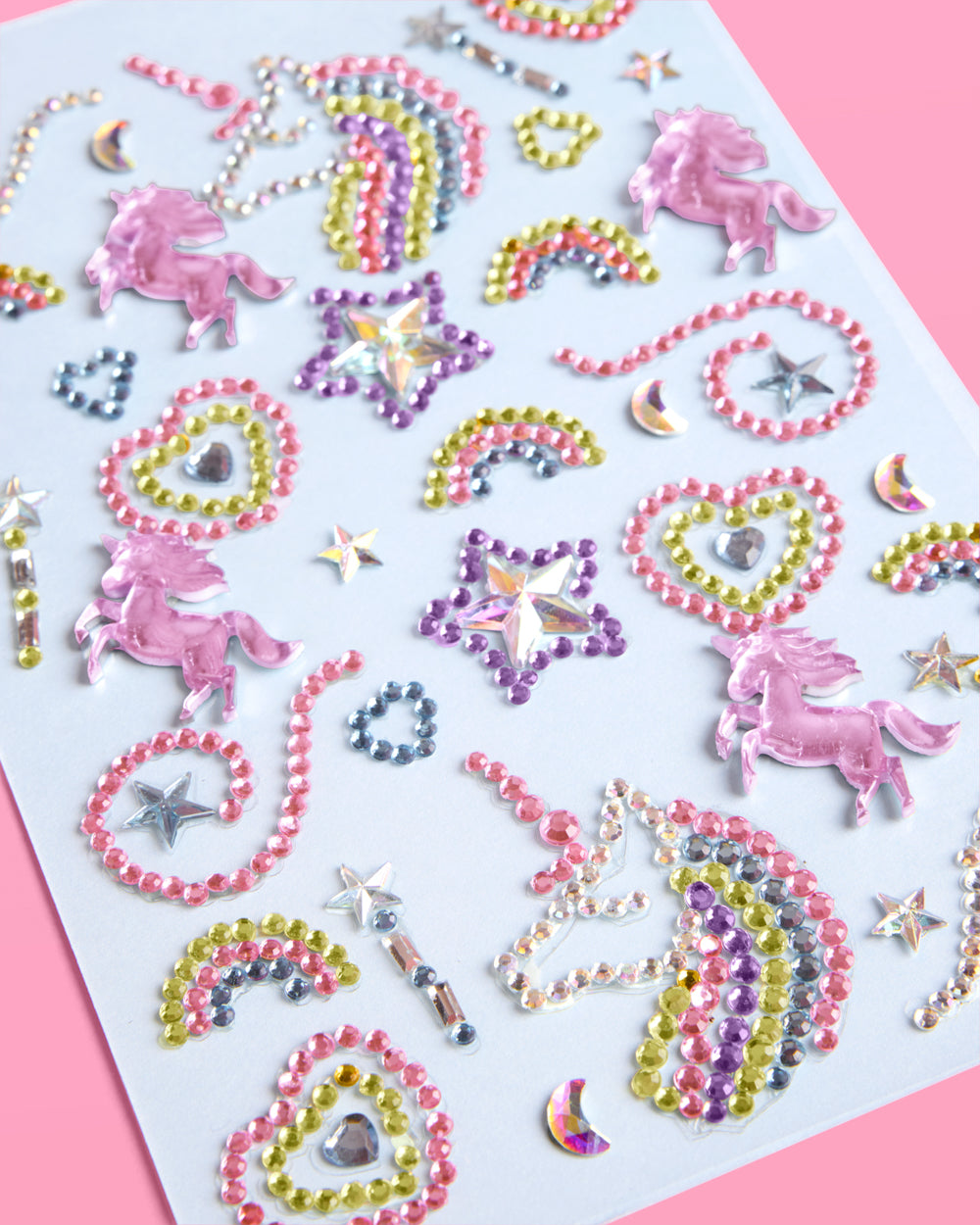Unicorn Dreams Gem Set - 35 adhesive face gems