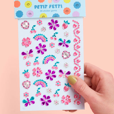 Dreamy Face Gem Set - 38 adhesive face gems