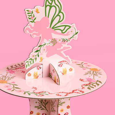 Garden Fairy Cupcake Tower - 3 tiered display