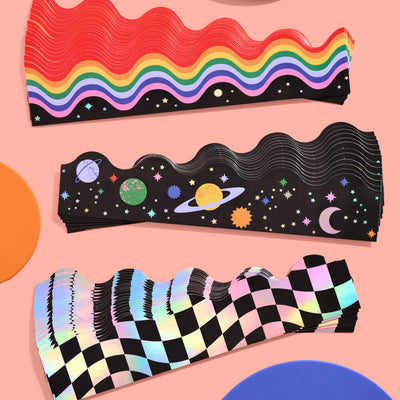 Space Classroom Border Set - 60 bulletin board trims