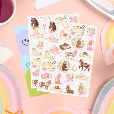 Horse Girl Tattoos - 52 temporary tattoos