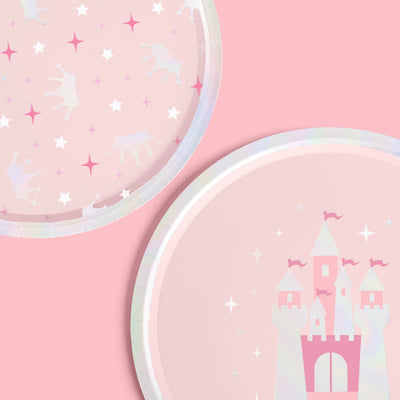 Princess Plates - 24 paper plates