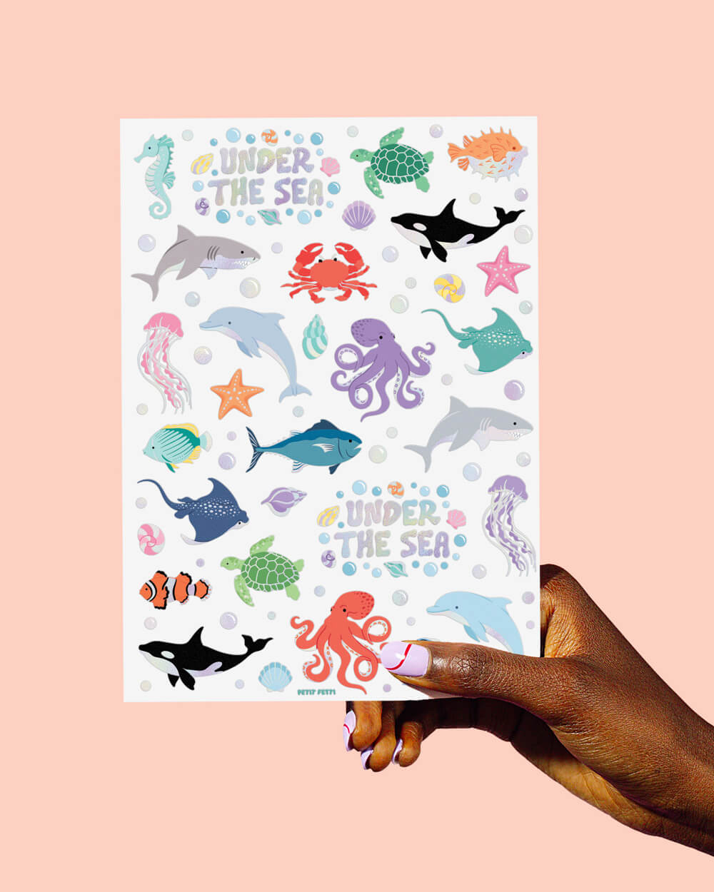 Under The Sea Tats - 64 temporary tattoos