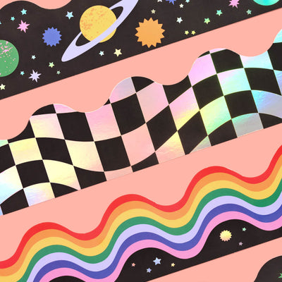 Space Classroom Border Set - 60 bulletin board trims