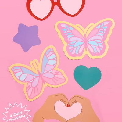 Eras Classroom Affirmations Set -  20 bulletin board pieces