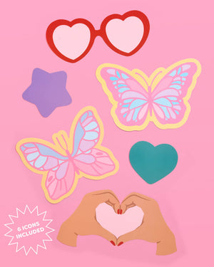 Eras Classroom Affirmations Set -  20 bulletin board pieces