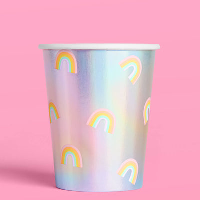 Rainbow Cups - 24 paper cups