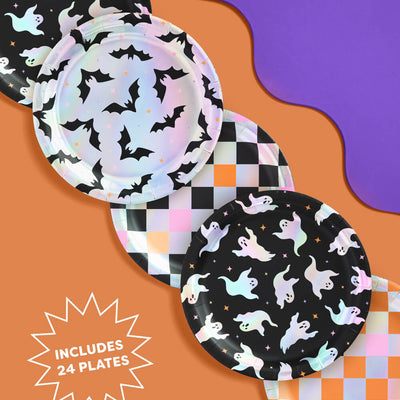Halloween Plates - 24 paper plates