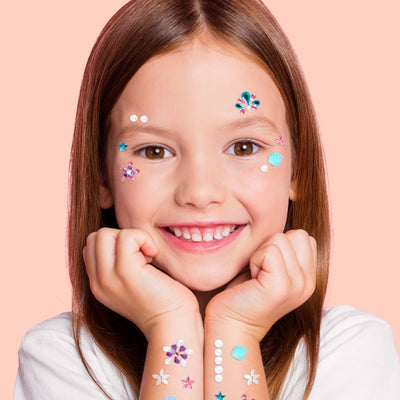 Mermaid Gem Set - 52 adhesive face gems