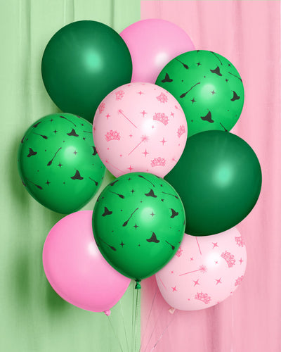 Emerald City Balloon Pack - 24 latex balloons