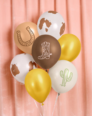 Saddle Up Balloon Pack - 25 latex balloons