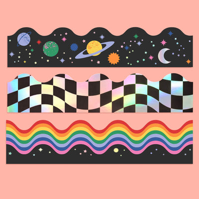 Space Classroom Border Set - 60 bulletin board trims