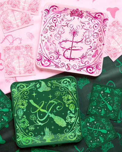 Emerald City Plates - 24 paper plates