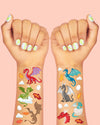 Fire Breather Tats - 40 foil temporary tattoos
