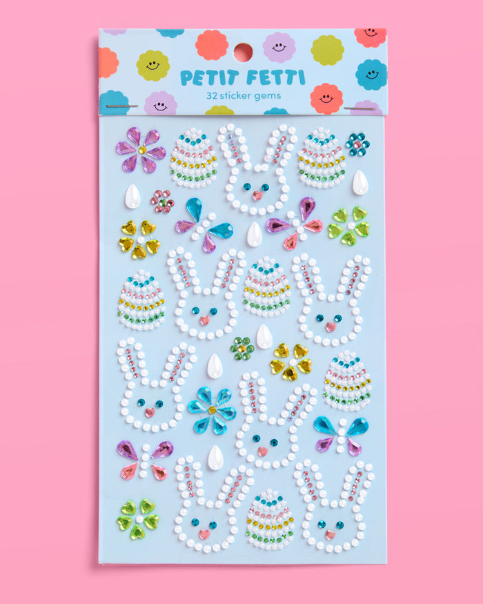 Easter Gem Set - 32 adhesive gems