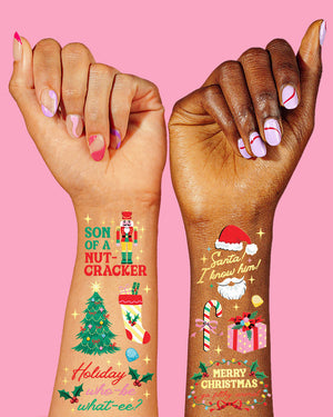 Christmas Movie Tattoos - 48 temporary tattoos