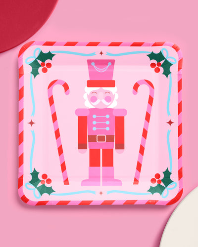 Nutcracker Plates - 25 paper plates