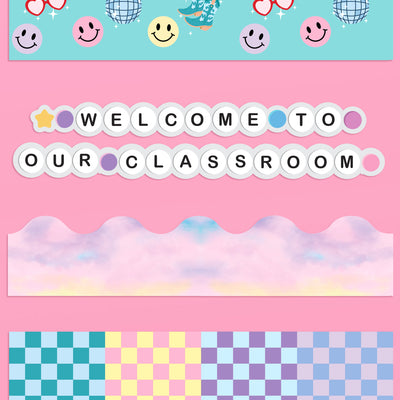 Classroom Era Border Set - 88 bulletin board trims
