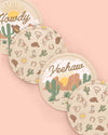 Wild Wild West Plates - 24 paper plates