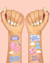 Sleepover Tats - 52 foil temporary tattoos