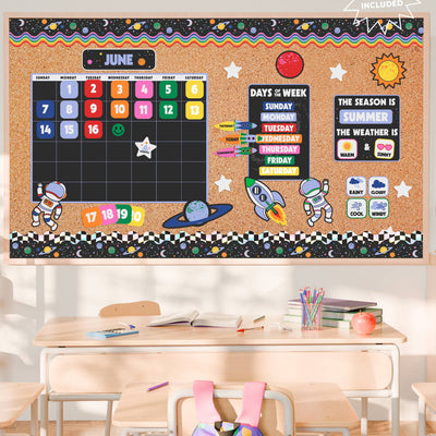 Space Classroom Border Set - 60 bulletin board trims