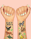 Party Animal Tats - 30 foil temporary tattoos