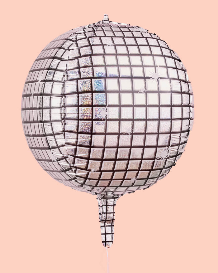 Celebration] 18inch Let's Party Disco Ball Foil Balloon