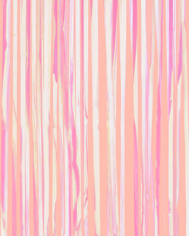 Iridescent Curtain - iridescent foil curtain