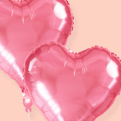 Lover Balloons - 4 heart balloons