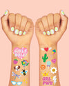 GRL PWR Tats - 104 foil temporary tattoos