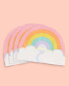 Rainbow Napkins - 25 foil napkins