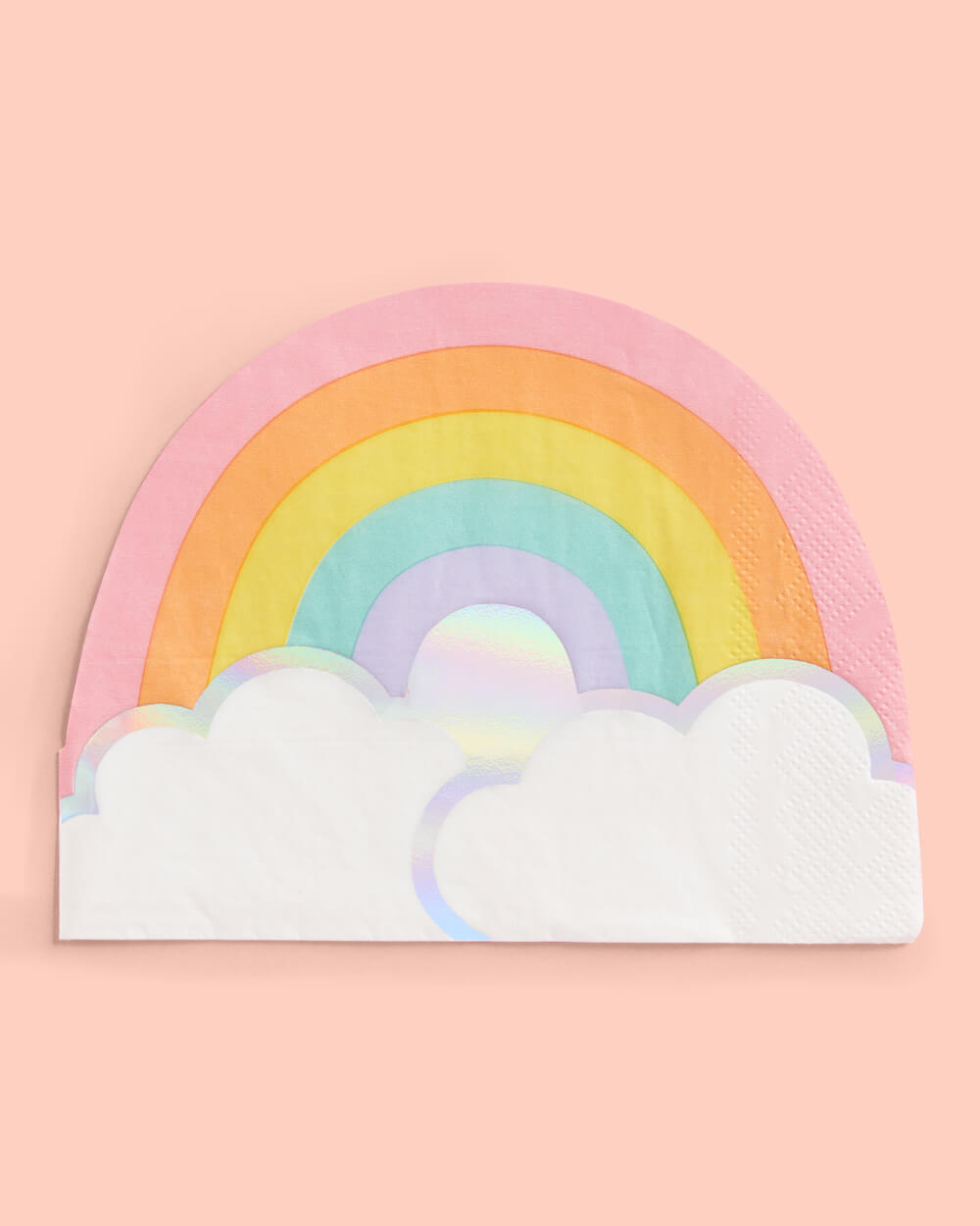 Rainbow Napkins - 25 foil napkins