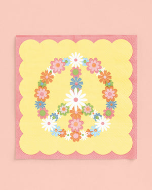 Groovy Napkins - 24 printed napkins