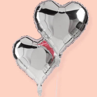 Lover Balloons - 4 heart balloons